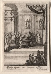 The Life of the Virgin: The Presentation of Christ in the Temple