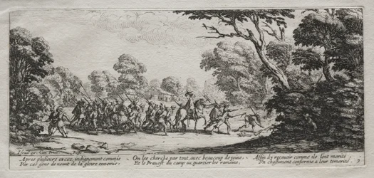 The Miseries of War: Arrest of Malefactors