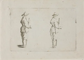 The Peasant Holding a Goblet, from The Caprices
