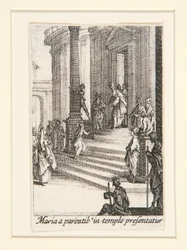 The Presentation of the Virgin, no.3 from The Life of the Virgin