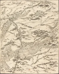 The Siege of La Rochelle [plate 7 of 16, set comprises 1952.8.97-112], 1628-1631