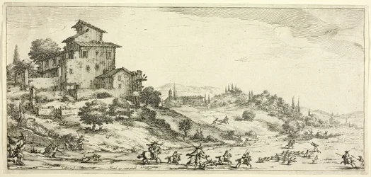 The Stag Hunt, from Various Scenes Designed in Florence