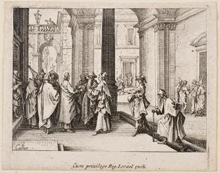The Tribute Money, from the series “The New Testament”