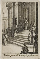 The Virgin Mary Presented at the Temple, from The Life of the Virgin