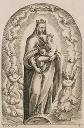 The Virgin Standing on a Crescent, from the series “Pictures of Rome”