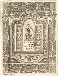 The Virgin at the Column (detail)