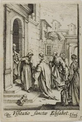 The Visitation of St. Elizabeth, from The Life of the Virgin