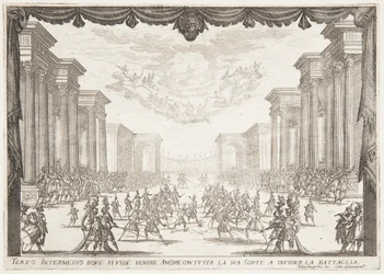 Third Intermezzo, The Battle is Stopped by Love