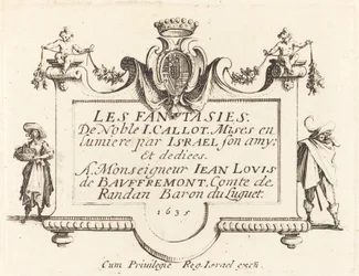 Title Page for "The Fantasies"