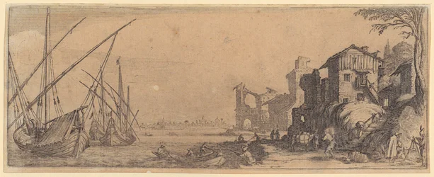 Death of Queen Margaret of Spain, Plate 18 from the Series 