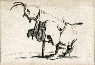 Various Hunchback Figures (engraving)