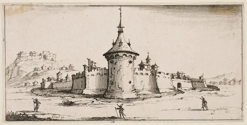 View of a Fortified Village