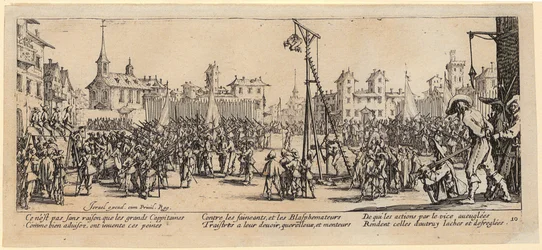 Gallows, Plate 10 of the Series 