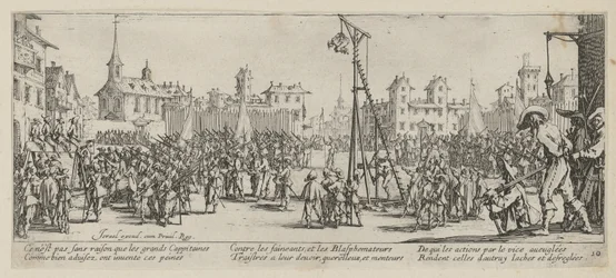 Gallows, Plate 10 from the Series 