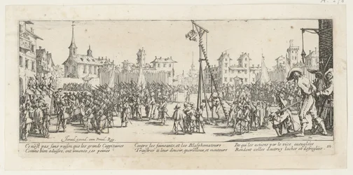 Gallows, Plate 10 from the Series "Horrors of War"