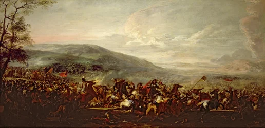 Battle Between the Hungarians and Turkish