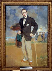 Portrait of Igor Stravinsky (1882-1971) composer