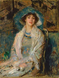 Portrait of the Ballet Dancer Tamara Karsavina