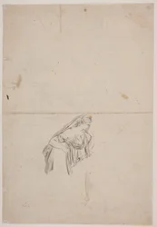 Study for a Mourning Female Figure