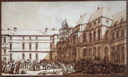 Arrival at the Louvre of Italian Masterpieces