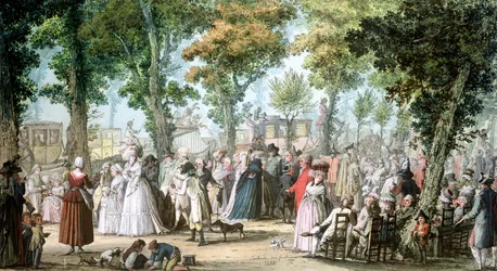 Promenade en Boulevard du Temple