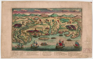 The Mississippi or Louisiana in North America