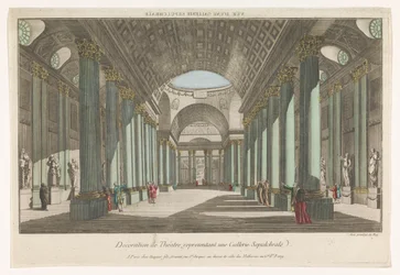 View of a Gallery with Sepulchral Statues