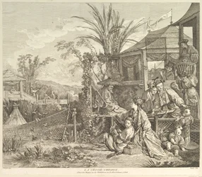 The Chinese Hunt, from Chinoiseries