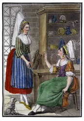 Peasant women of Normandie
