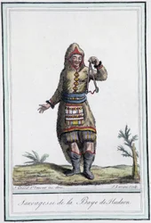Hudson Bay Native Woman (Canada) - in 