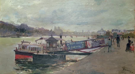 Harbour Scene, 19th Century