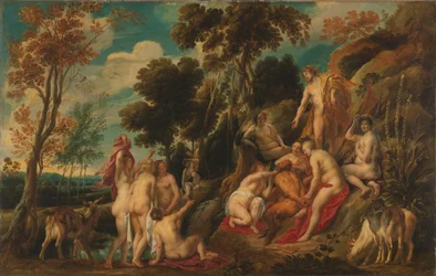 Pan Punished by Nymphs