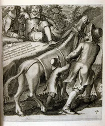 Illustration of Fables by Jean de La Fontaine
