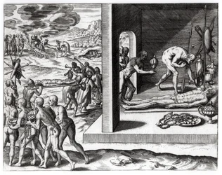 Indian funeral rites, from 