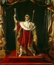 Emperor Napoleon I in His Imperial Robes