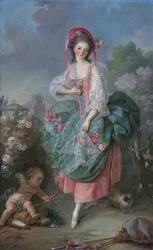 Mademoiselle Guimard as Terpsichore