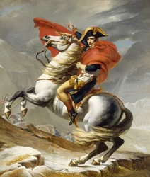 Napoleon Crossing the Alps on 20th May 1800