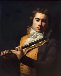 Portrait of the Composer and Flautist François Devienne