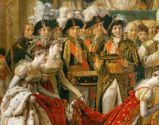 Coronation of Napoleon in Notre-Dame …