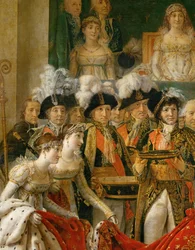 Coronation of Napoleon in Notre-Dame …