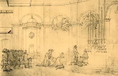 Sketch for The Coronation of Napoleon, c. 1807, 1921.