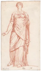 Statue of Flora Seen from the Front, in the Palazzo Giustiniani, Rome