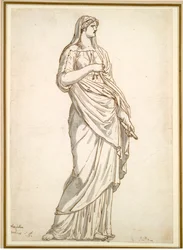 Study of the Sabine Statue from the Villa Medici, c.1775-1780