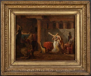 The Lictors Returning to Brutus the Bodies of His Sons. Study