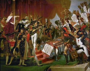 The Oath of the Army after the Distribution of the Eagles on the Champs de Mars
