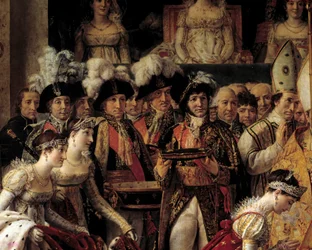 The Rite of Napoleon (Detail)