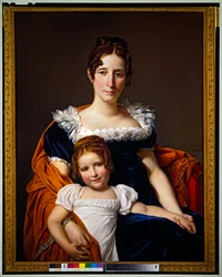 Vicomtesse Vilain XIIII and Her Daughter