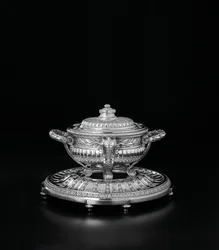 Louis XV Soup Tureen, Cover and Stand from the Orloff Service