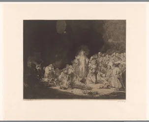 Christ Preaching (The Hundred Guilder Print)