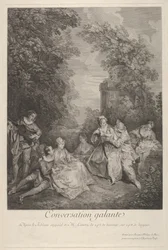 Gallant Conversation, 1743